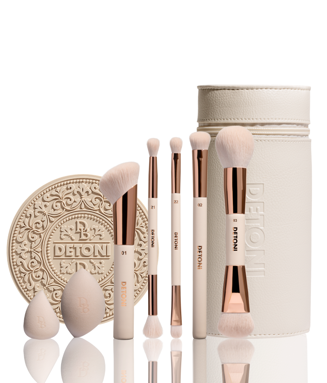 BRUSH & SPONGE SET | GANHE PORTA PINCÉIS + LIMPADOR DE PINCÉIS