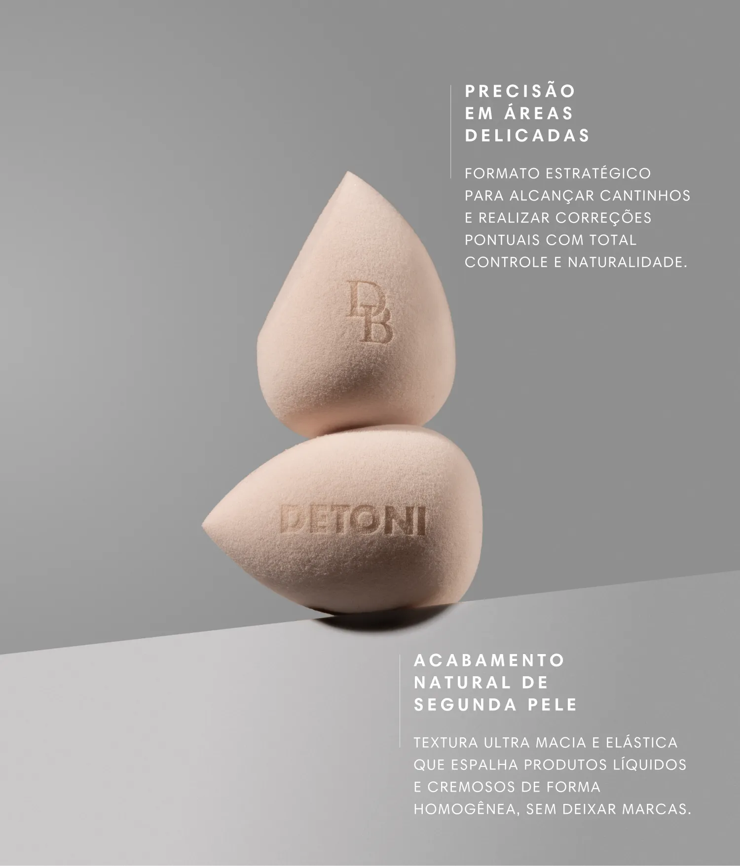 PRECISION BLENDING SPONGE | ESPONJA DE PRECISÃO PARA MAQUIAGEM
