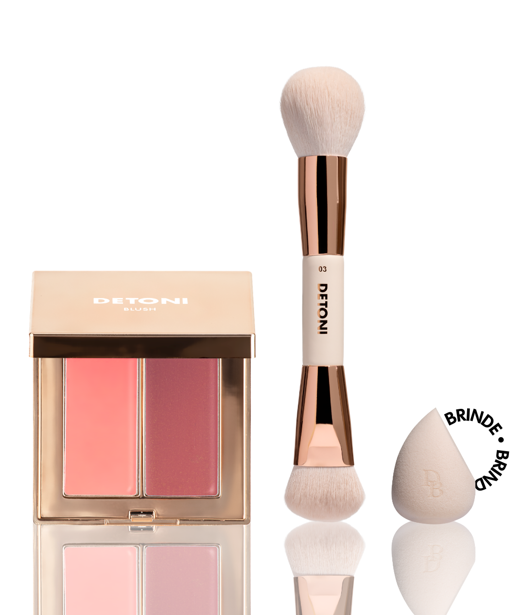 KIT SOFT BLUSH & BRUSH + BRINDE