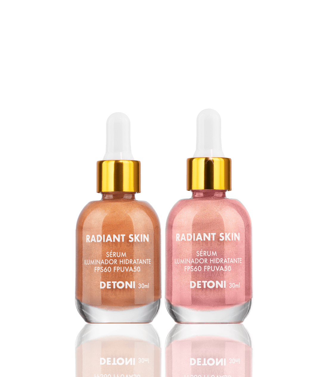 COMBO RADIANT SKIN BRONZE DROPS + ROSE DROPS