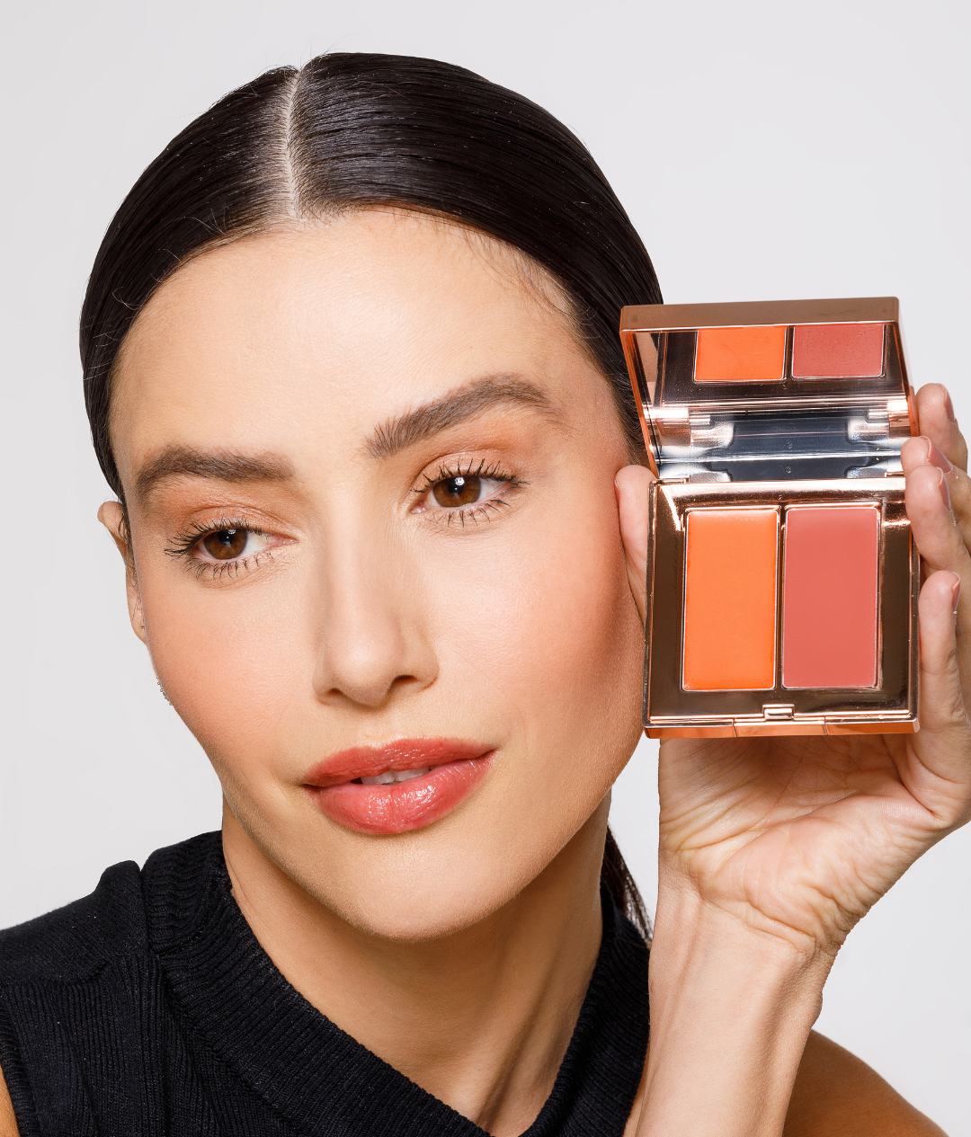 SOFT BLUSH DUO | 03 PAPAYA CREAM & SOFT BROWN
